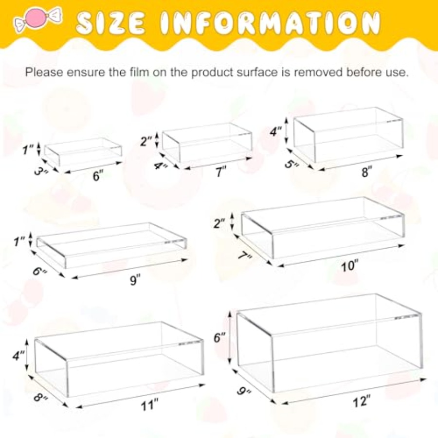 Set di supporti per tavolo da  - Display Risers Set recensione e prezzo