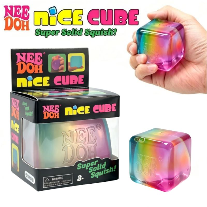 Schylling NeeDoh Rainbow Cube  - Fidget Cube Original recensione e prezzo
