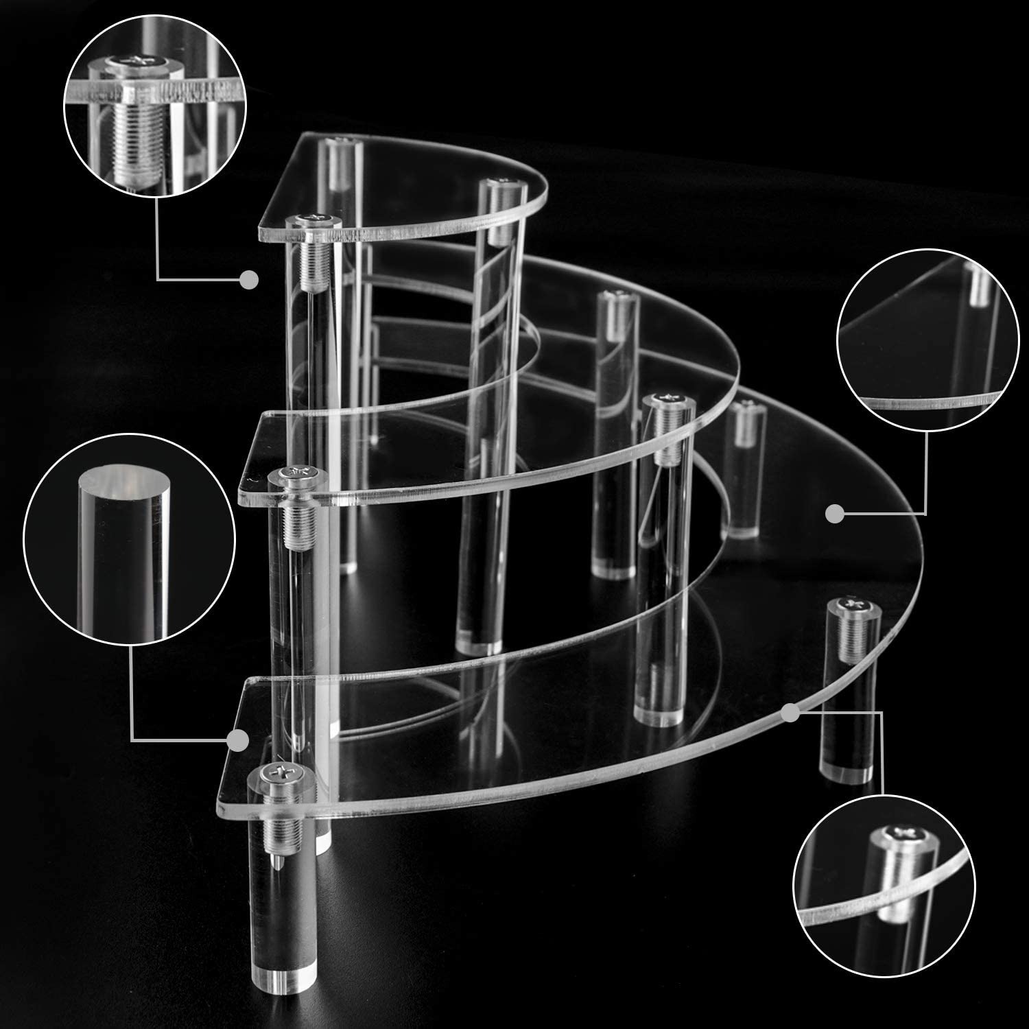 Espositore da Dessert rotondo  - Pop Display Shelf recensione e prezzo