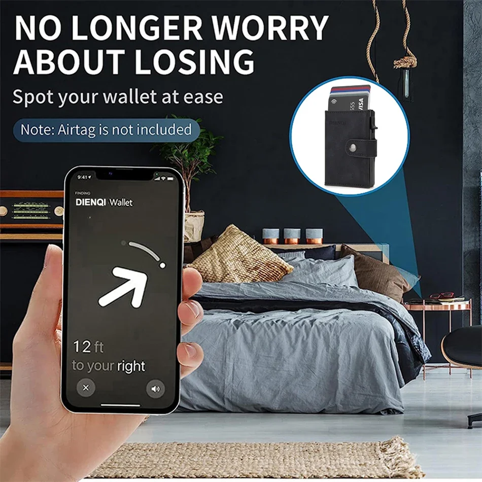 Portafogli da uomo Airtag in p - Card Top Loader recensione e prezzo